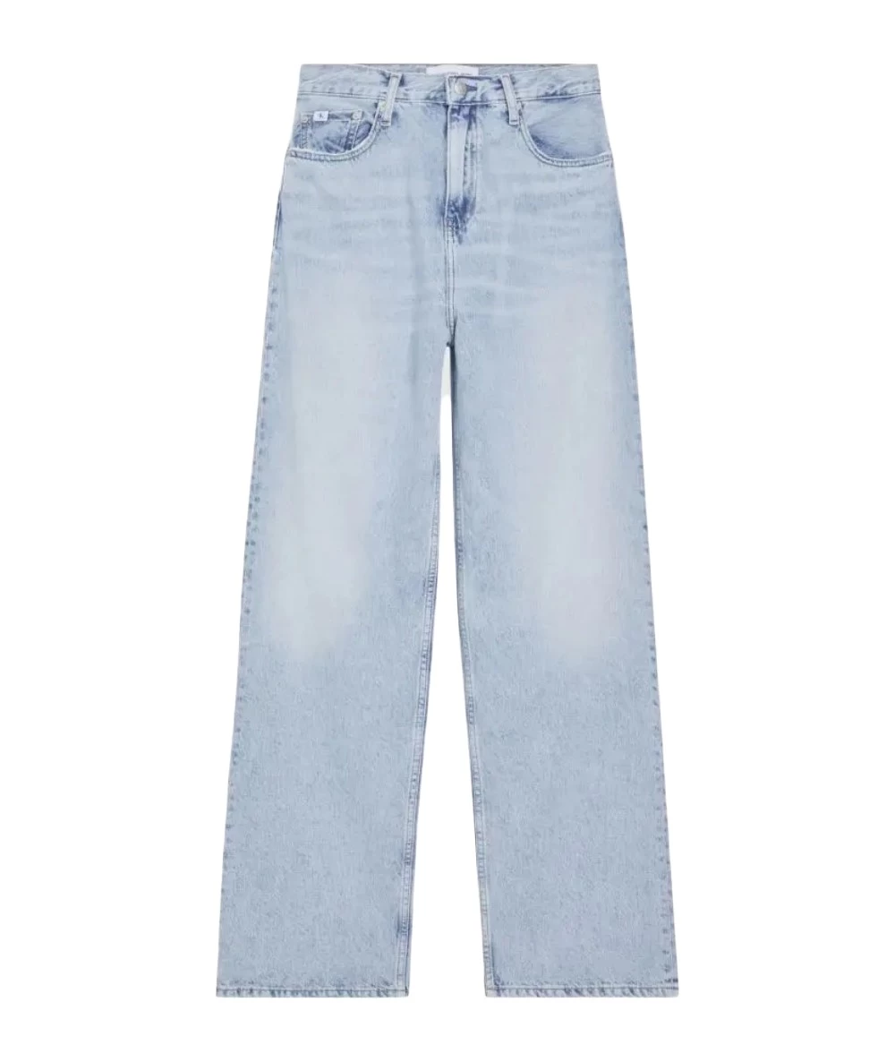 Calvin Klein High Rise Relaxeg Women's High Waist Relaxed Jeans. 4