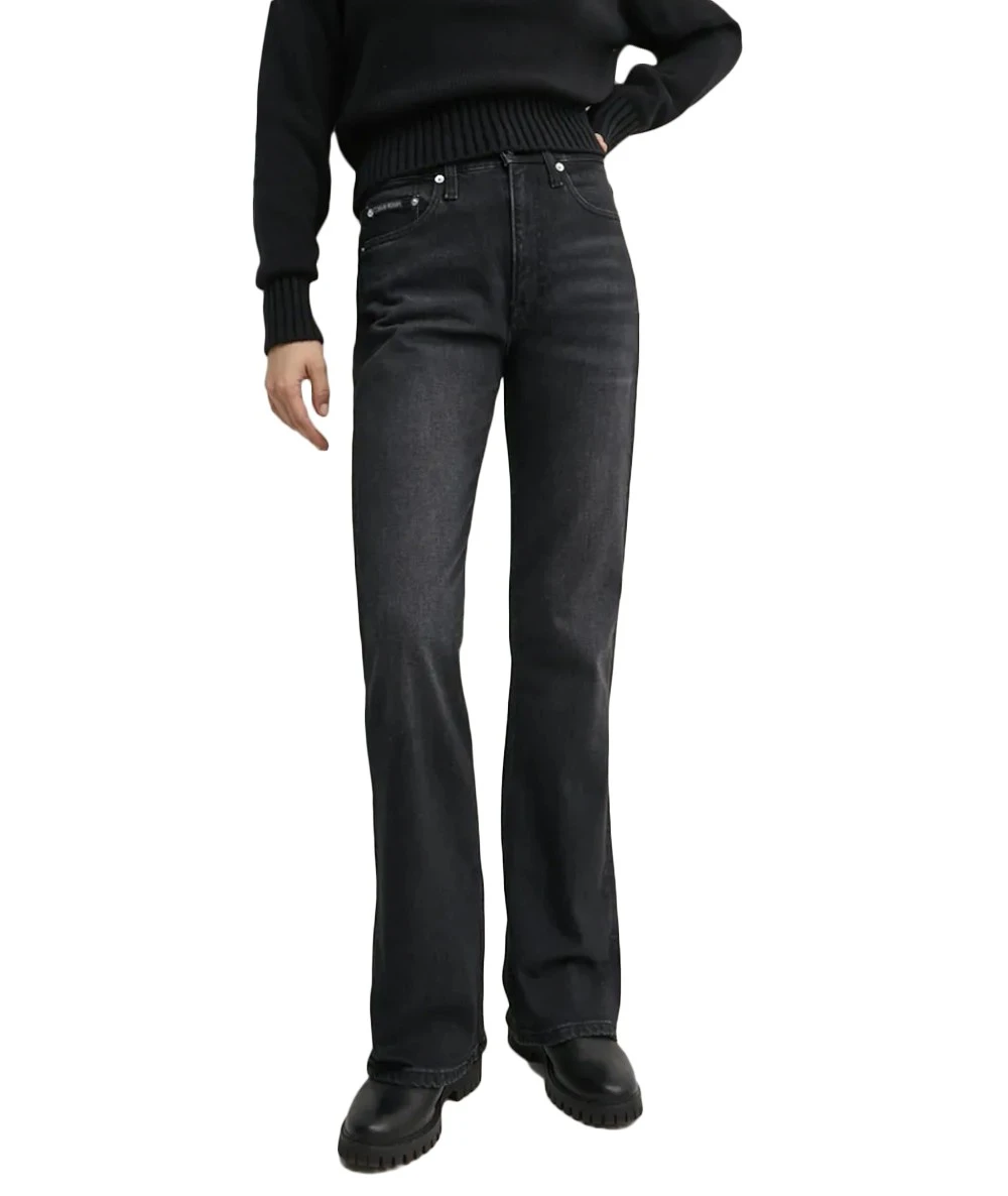 Calvin Klein Authentic Bootcut Women's High Waisted Jeans. 1