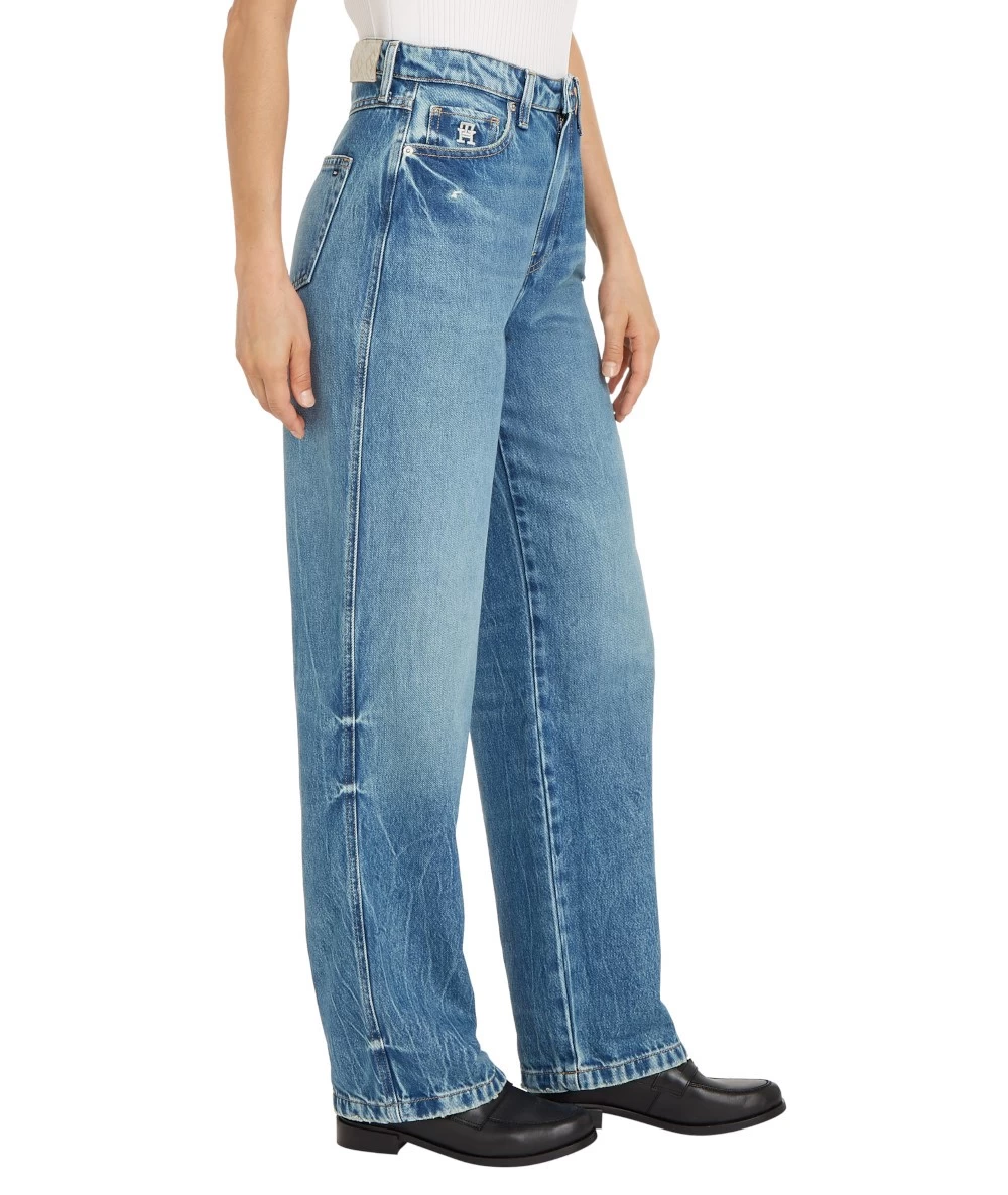 TOMMY HILFIGER High-Waisted Jeans Straight Line. 3