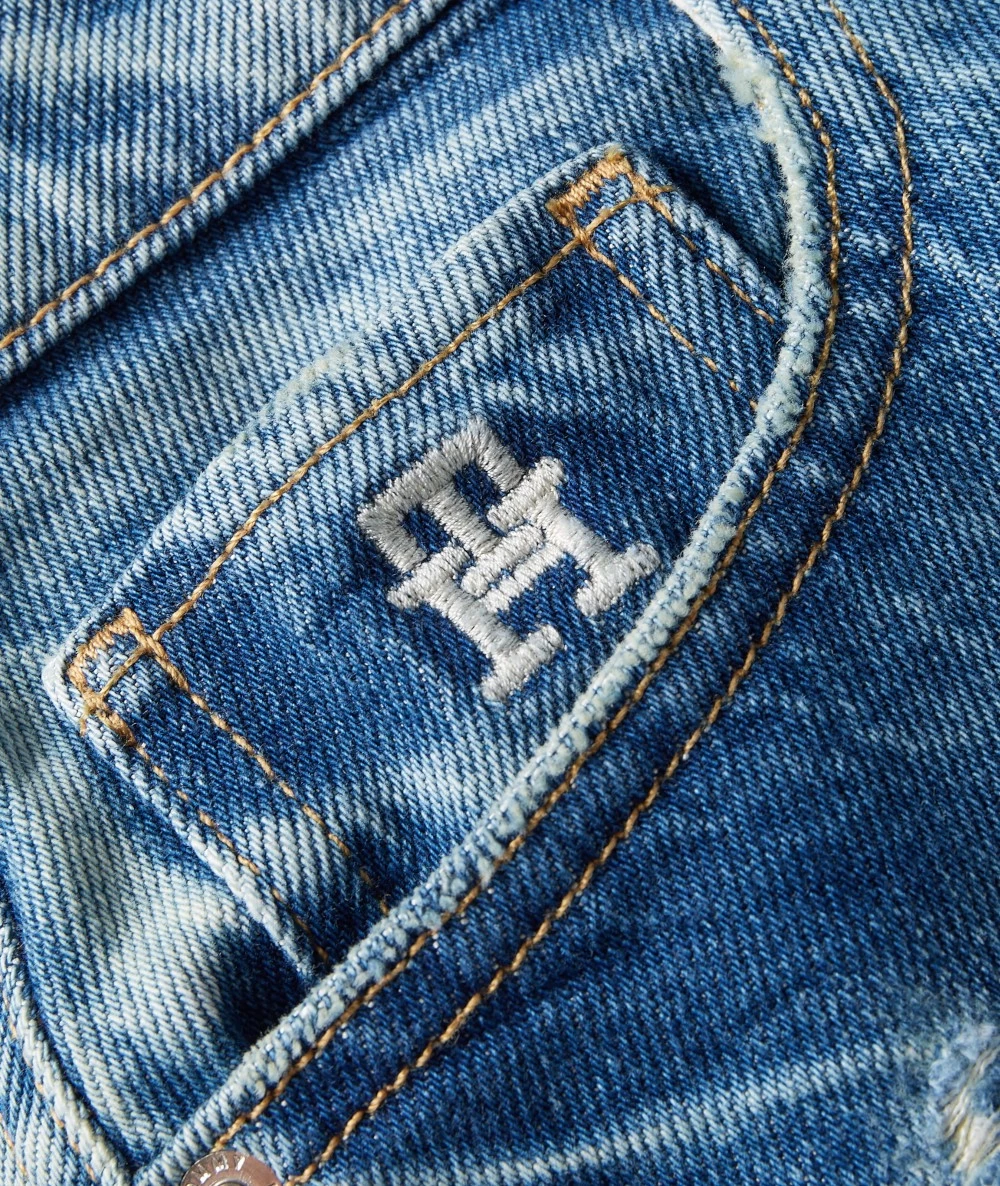 TOMMY HILFIGER High-Waisted Jeans Straight Line. 6