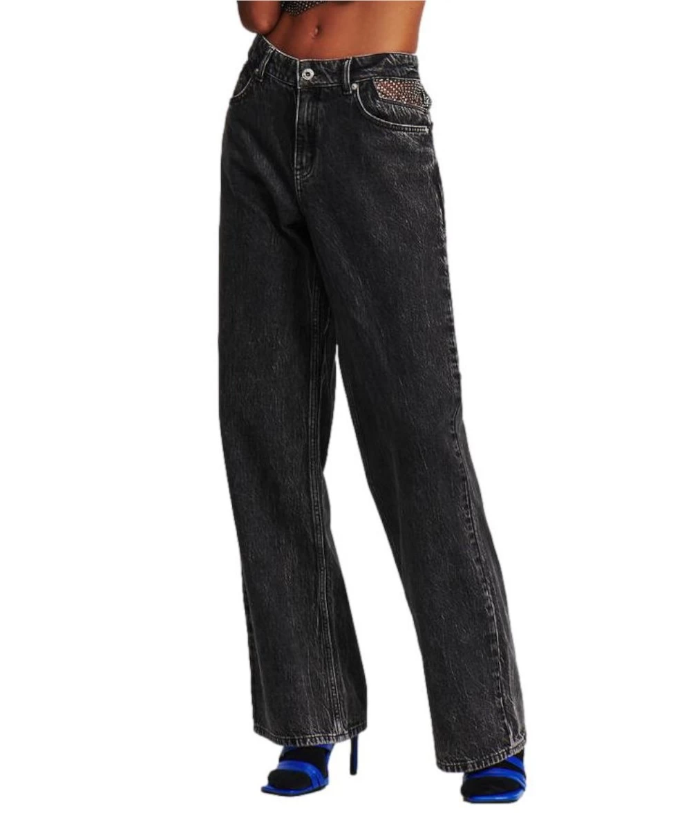 KARL LAGERFELD JEANS Γυναικείο Παντελόνι Relaxed 1