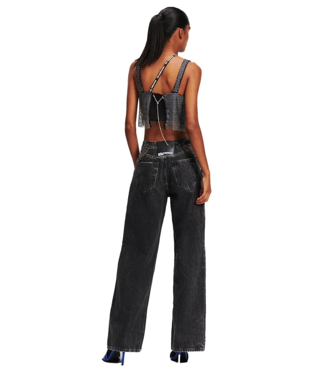 KARL LAGERFELD JEANS Γυναικείο Παντελόνι Relaxed 5