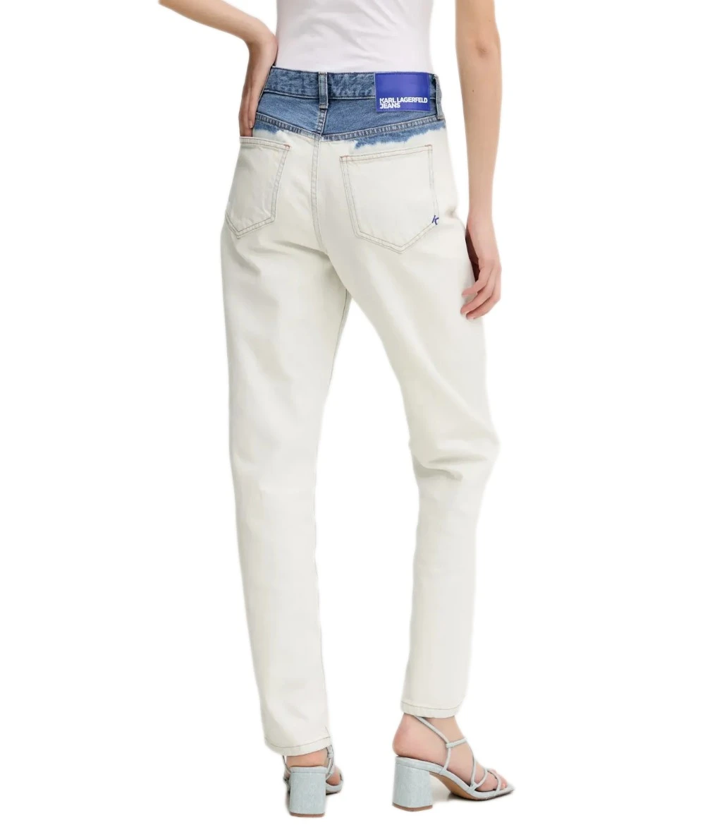 Karl Lagerfeld Women's High Waisted Jeans. 2