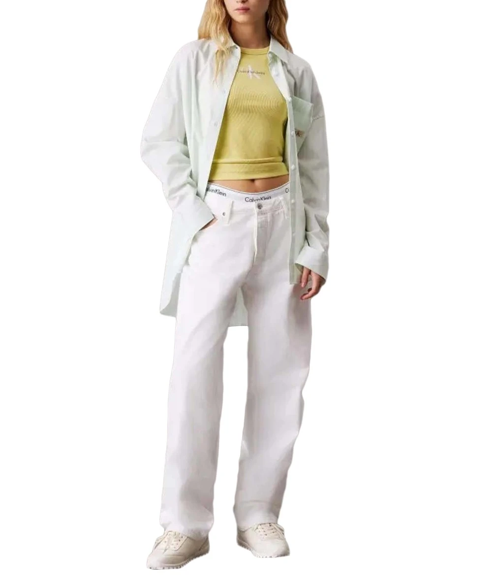 Calvin Klein Women's High Waisted Jeans Loose Fit. 5