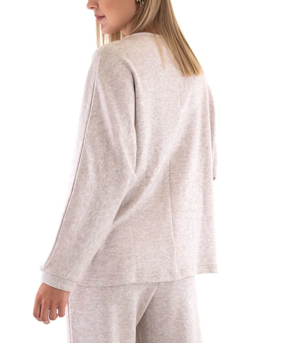 MY T Γυναικεία Μακρυμάνικη Πλεκτή Μπλούζα. 3