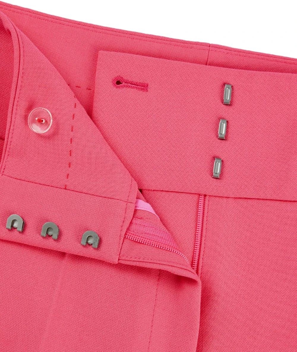 HUGO Style Himia Regular-fit high-waisted trousers with flared leg 6