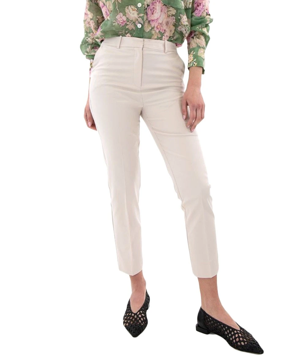 My T Wearables Women's slim fit high waisted pants 1