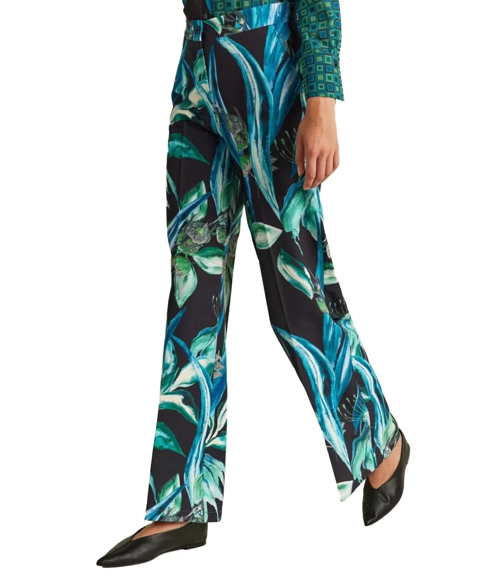 FOREL Γυναικείο Παντελόνι εμπριμέ 1