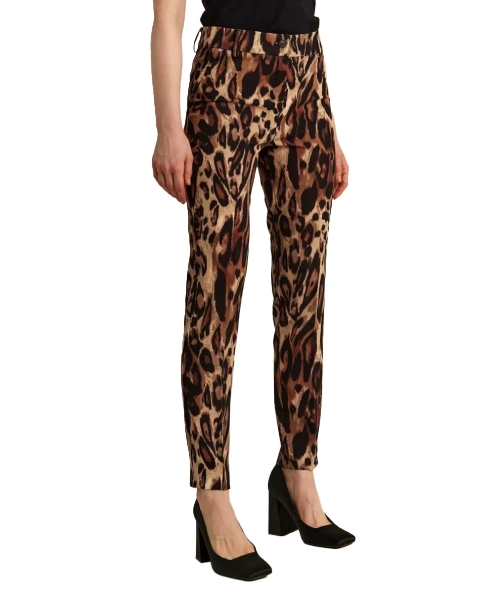 FOREL Γυναικείο Παντελόνι animal print 3
