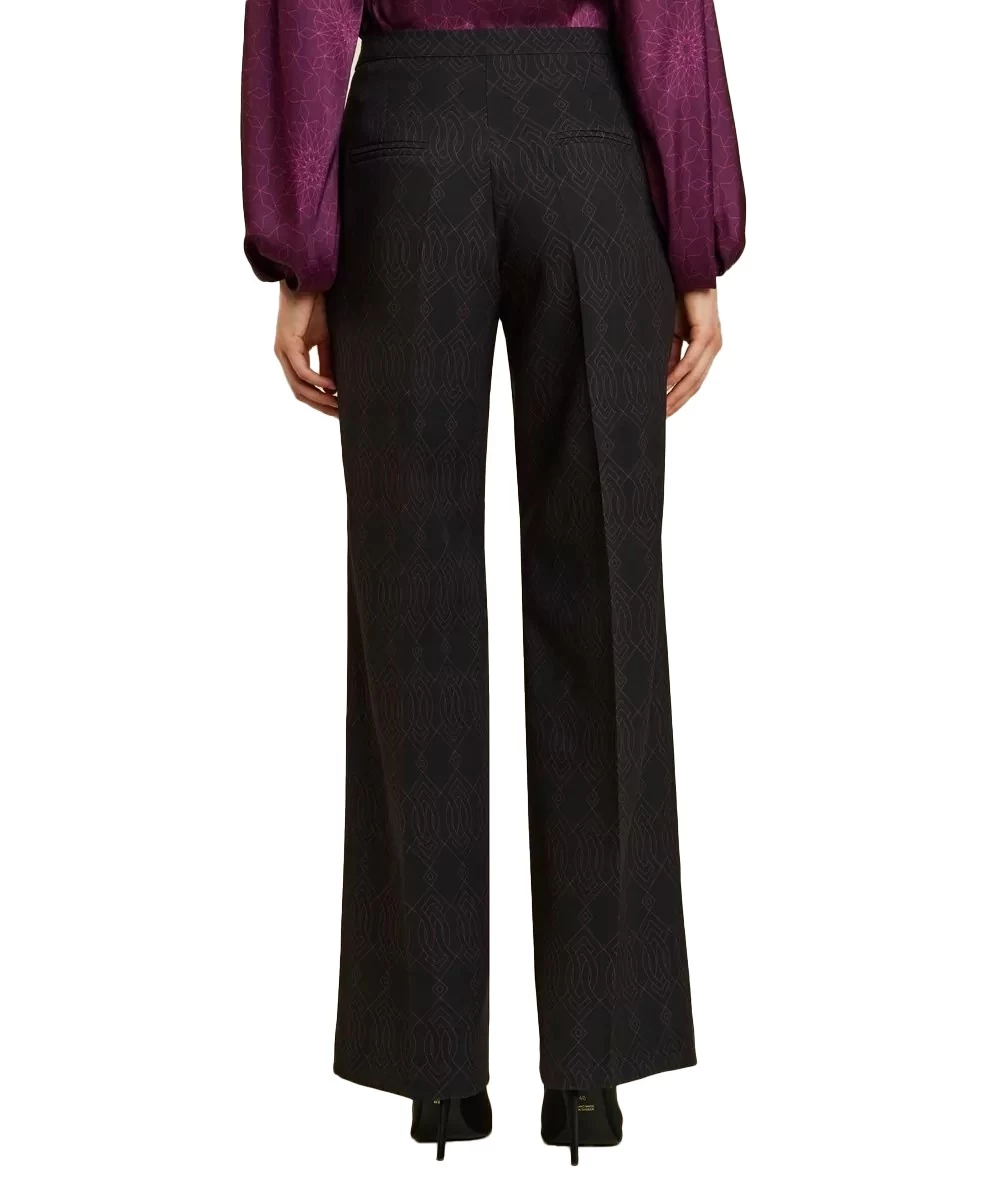 FOREL Γυναικείο Παντελόνι με γεωμετρικά σχέδια 4