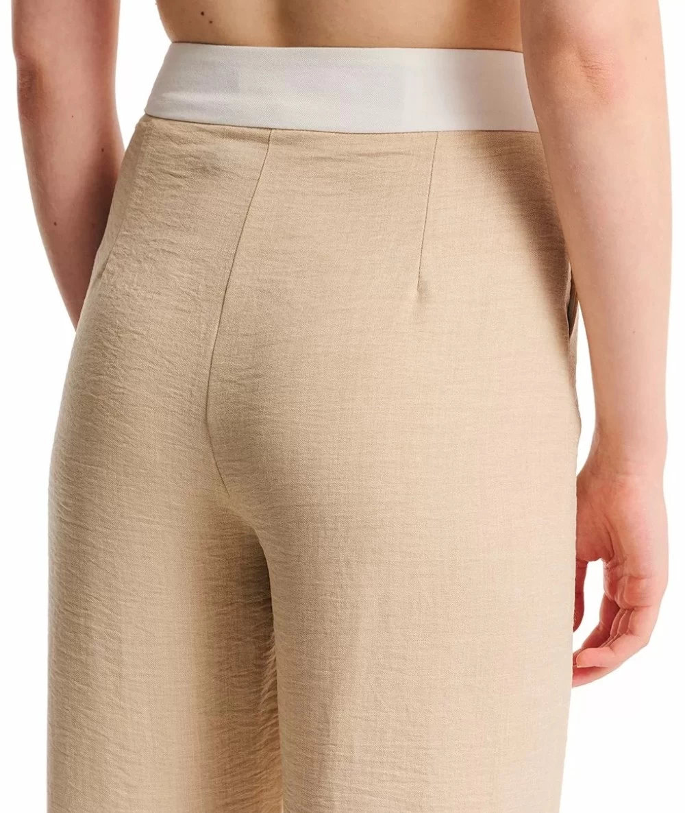 FOREL Γυναικείο Παντελόνι Σε Ίσια Γραμμή. 4