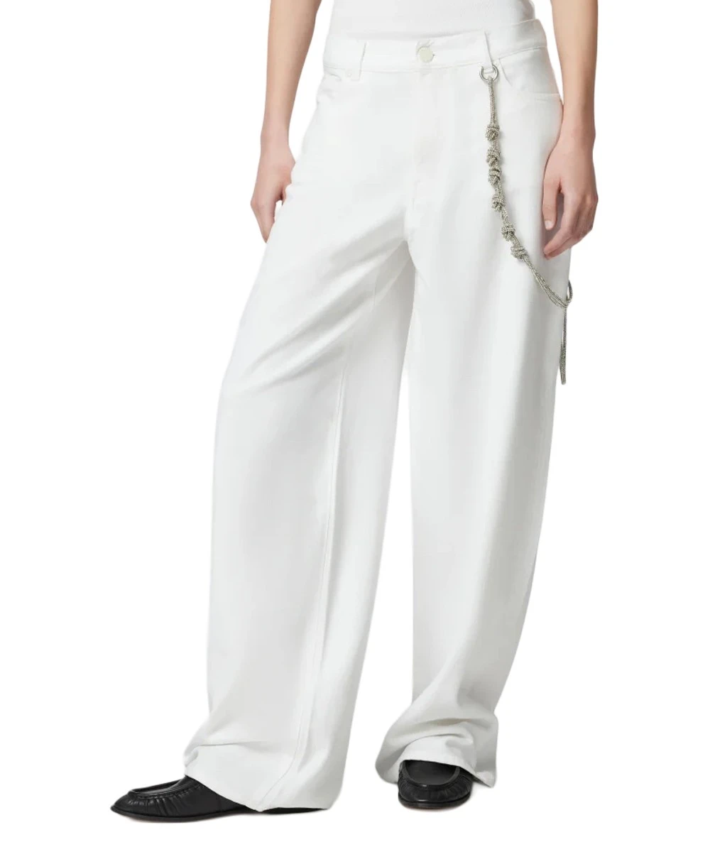 Pinko Women's Pants with Chain-Jewelry 1