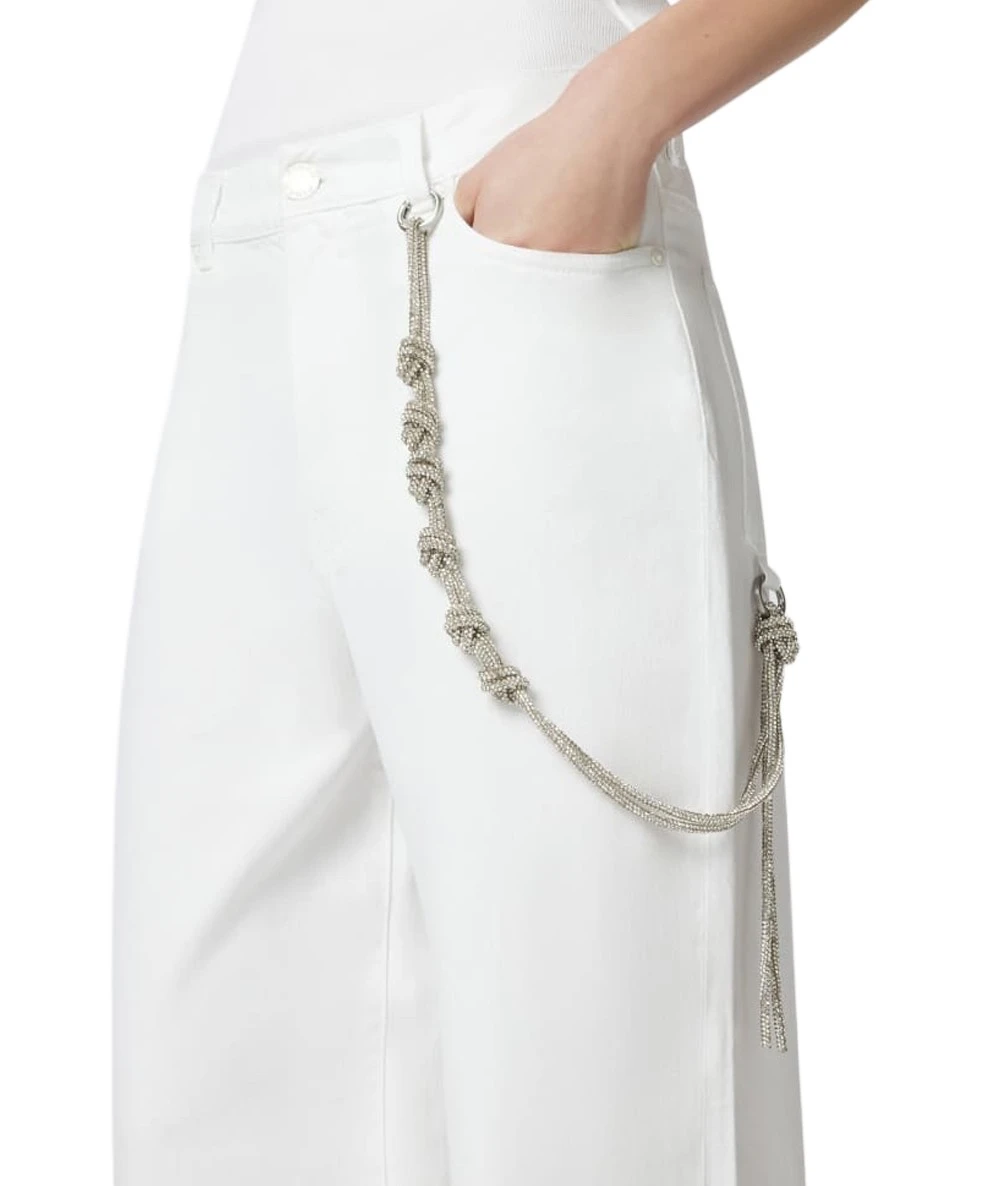 Pinko Women's Pants with Chain-Jewelry 2