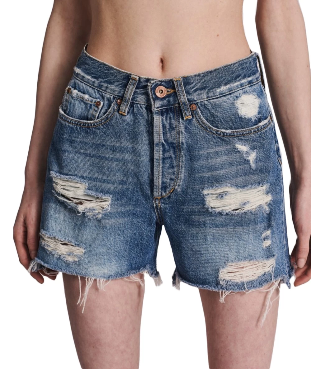 STAFF Women's Denim Shorts. 1