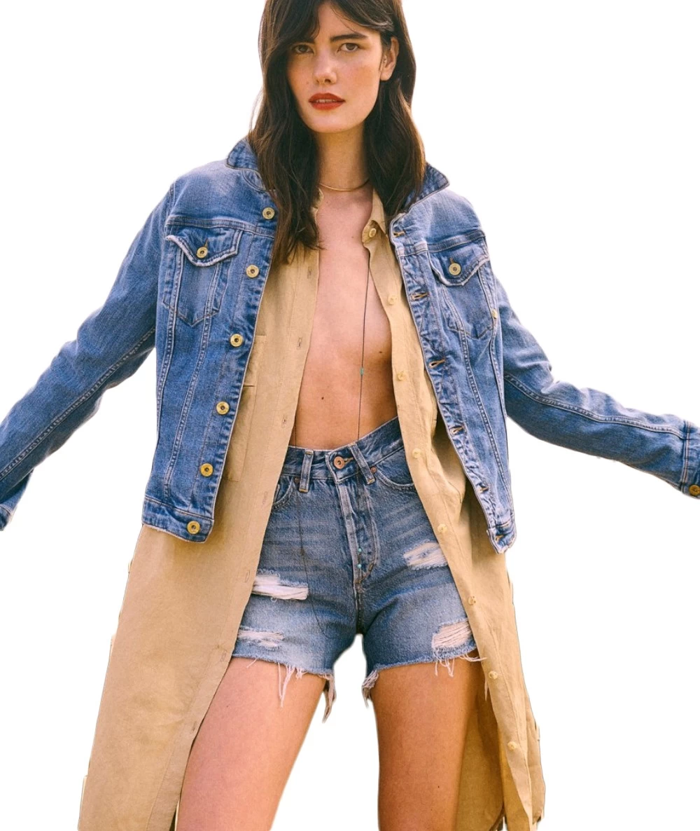 STAFF Women's Denim Shorts. 2