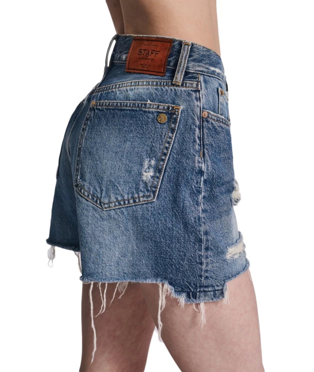 STAFF Women's Denim Shorts. 3