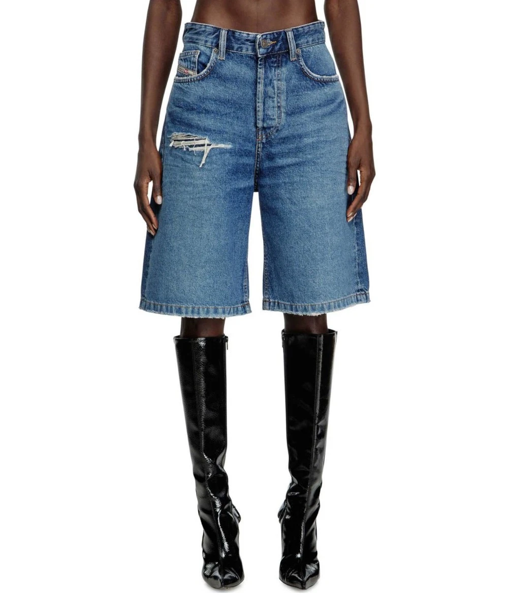 Diesel Γυναικεία Τζιν Βερμούδα  1