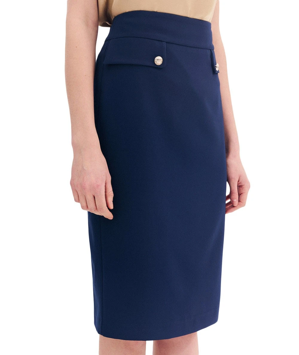 FOREL Γυναικεία ψηλόμεση Φούστα Pencil 2