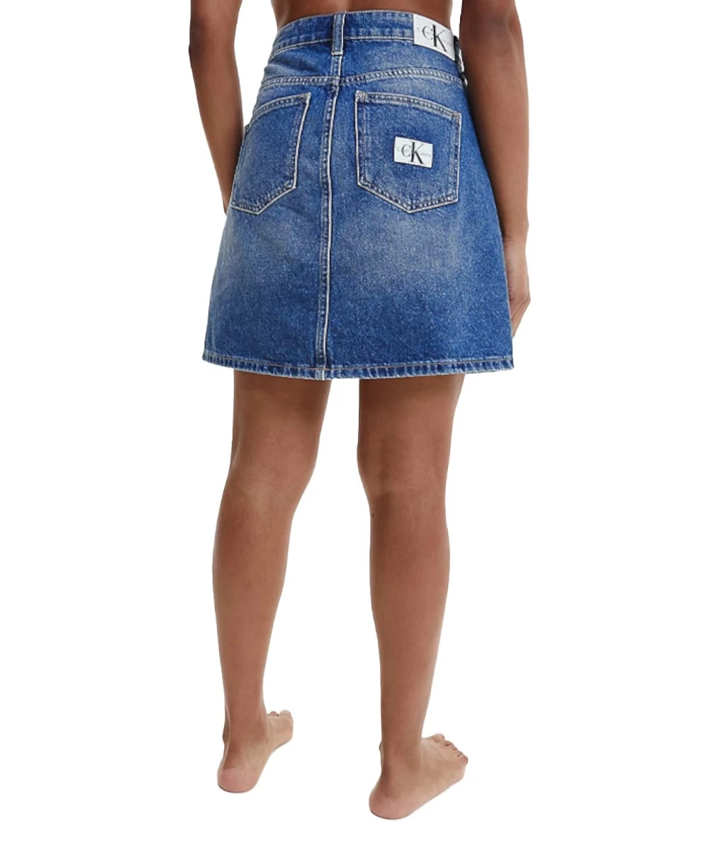 Calvin Klein Γυναικεία τζιν mini φούστα. 3