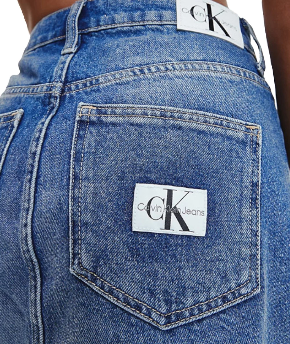 Calvin Klein Γυναικεία τζιν mini φούστα. 4