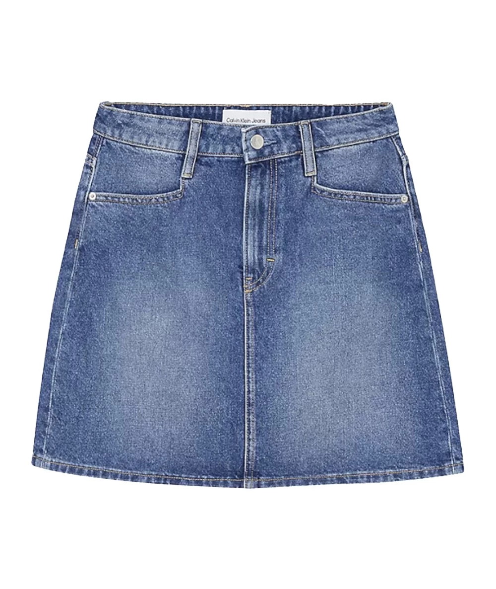 Calvin Klein Γυναικεία τζιν mini φούστα. 5