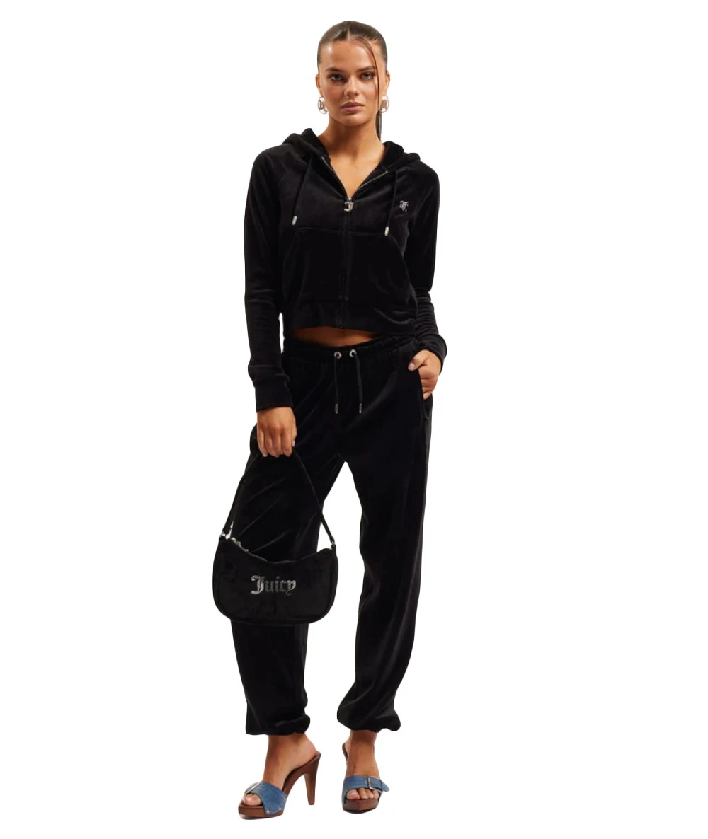 Juicy Couture Γυναικεία Βελούδινη Ζακέτα με Στρας 3