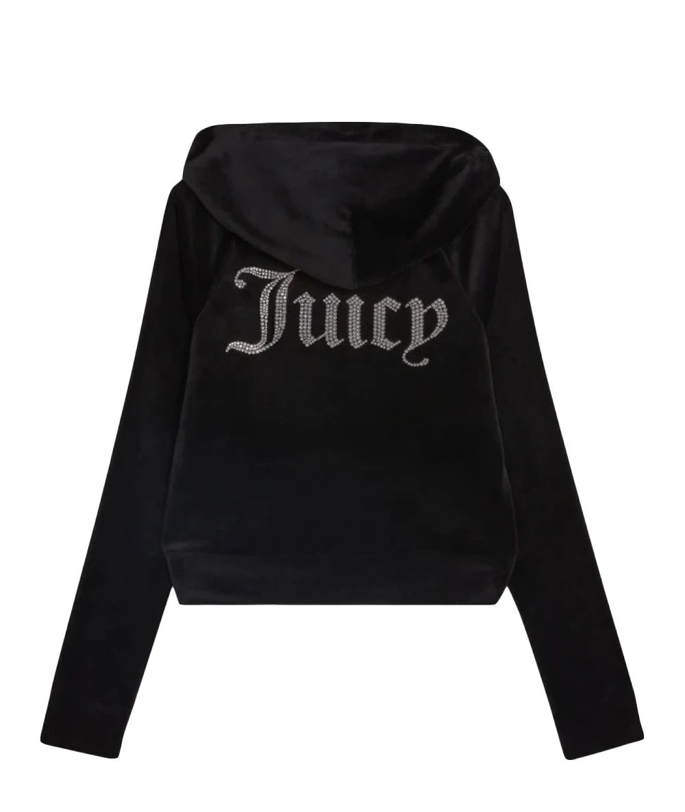 Juicy Couture Γυναικεία Βελούδινη Ζακέτα με Στρας 6