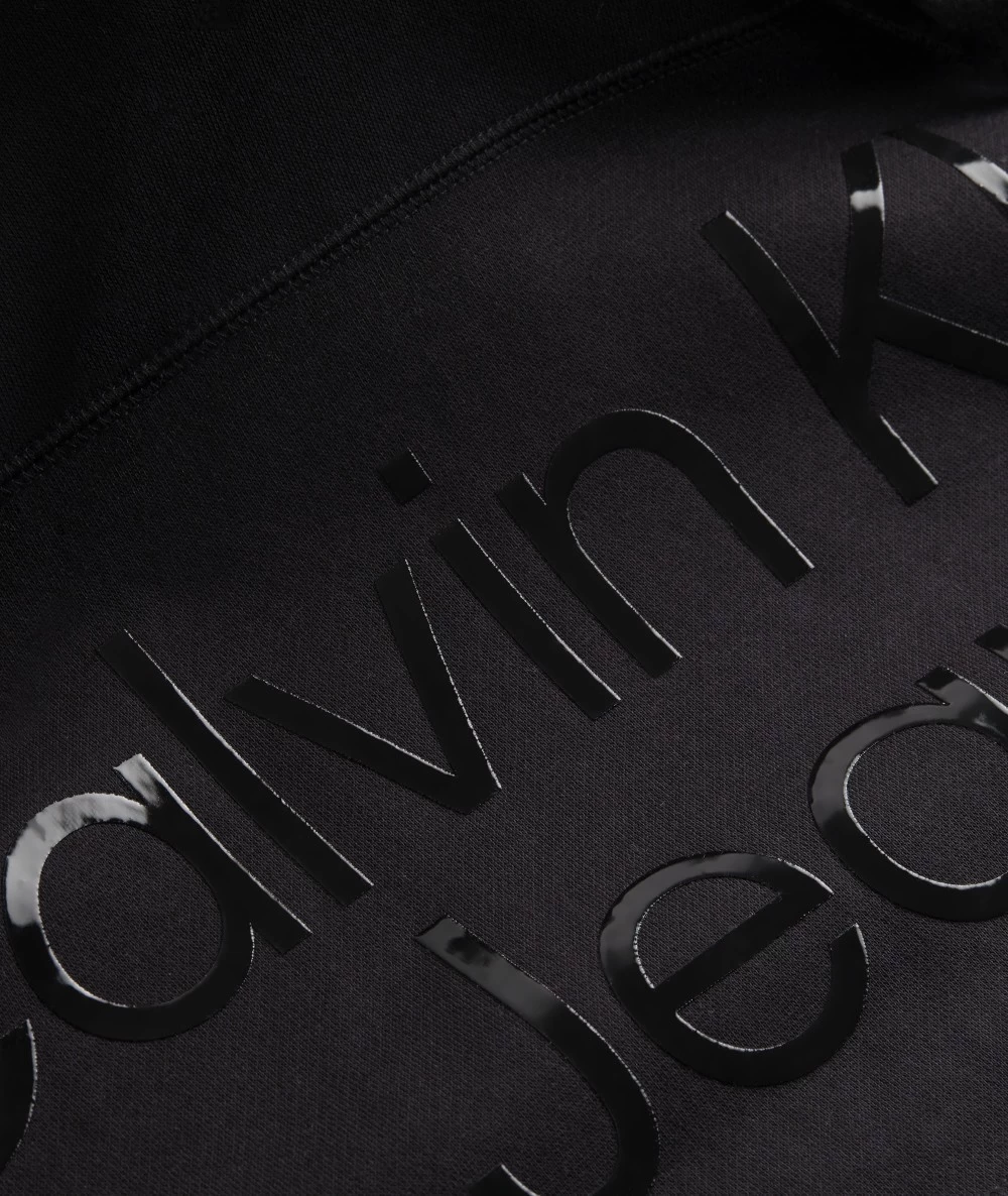 Calvin Klein Cropped Γυναικείο Φούτερ με Κουκούλα 4