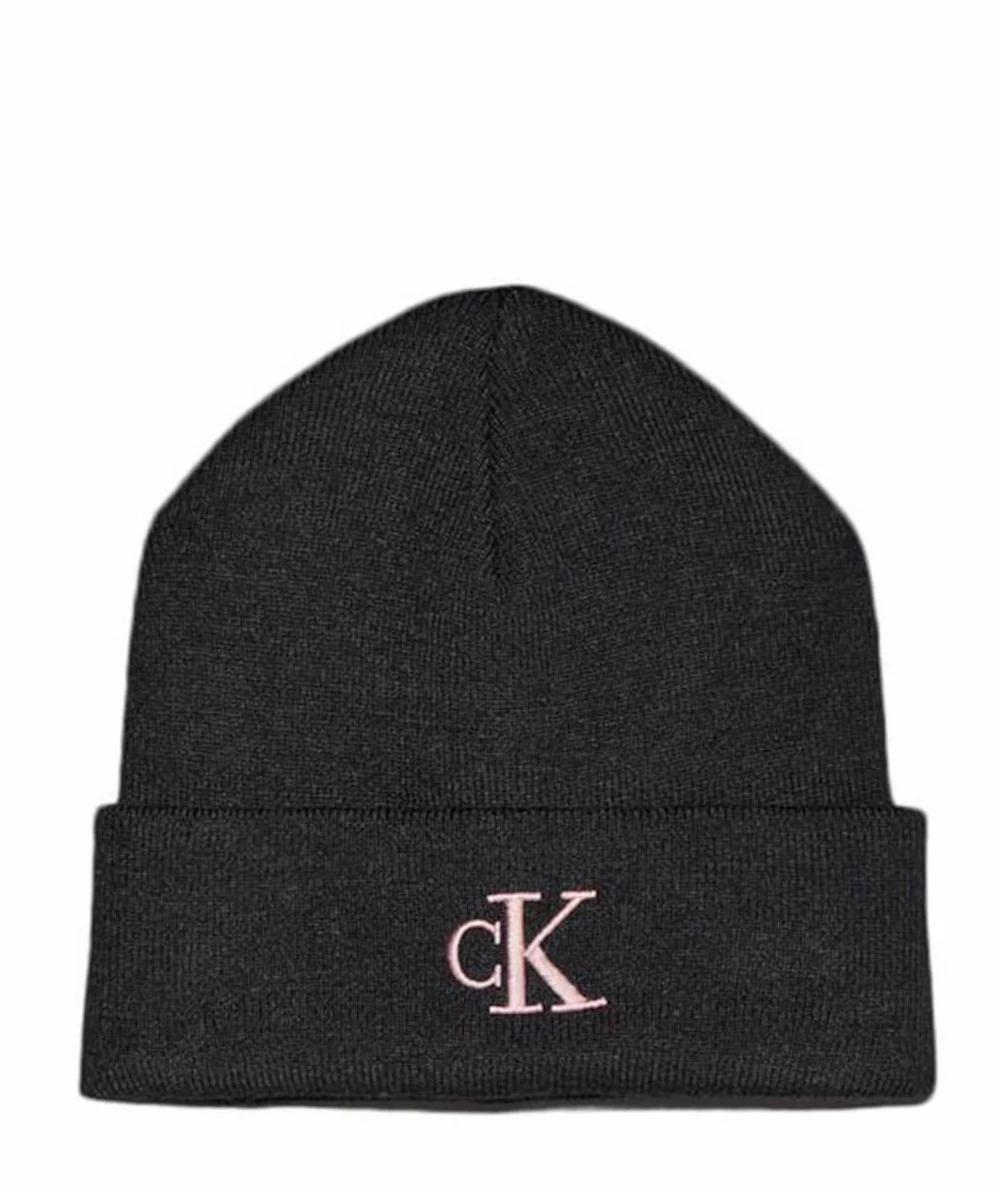 Calvin Klein Monogram Beanie Γυναικείος Πλεκτός Σκούφος 1