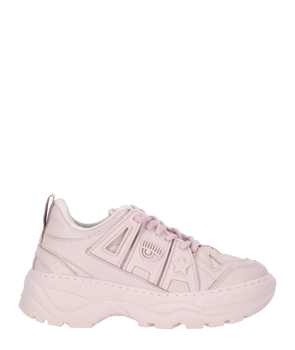 Chiara Ferragni Women's 'Eye Eye' Light Violet Sneakers. 1