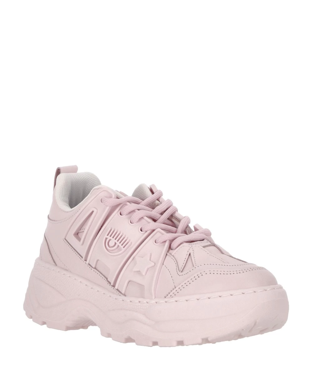 Chiara Ferragni Women's 'Eye Eye' Light Violet Sneakers. 2