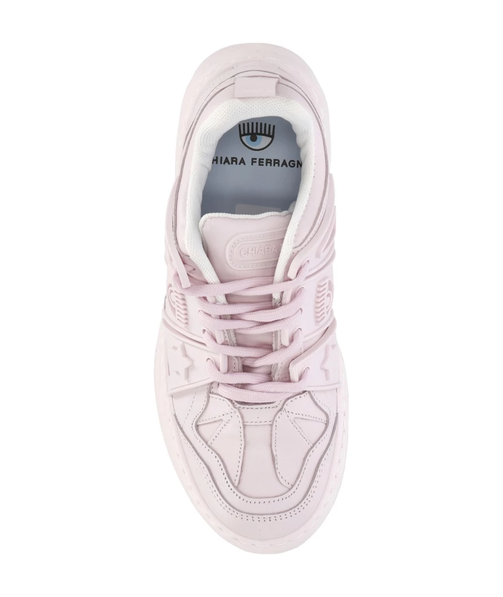 Chiara Ferragni Women's 'Eye Eye' Light Violet Sneakers. 4