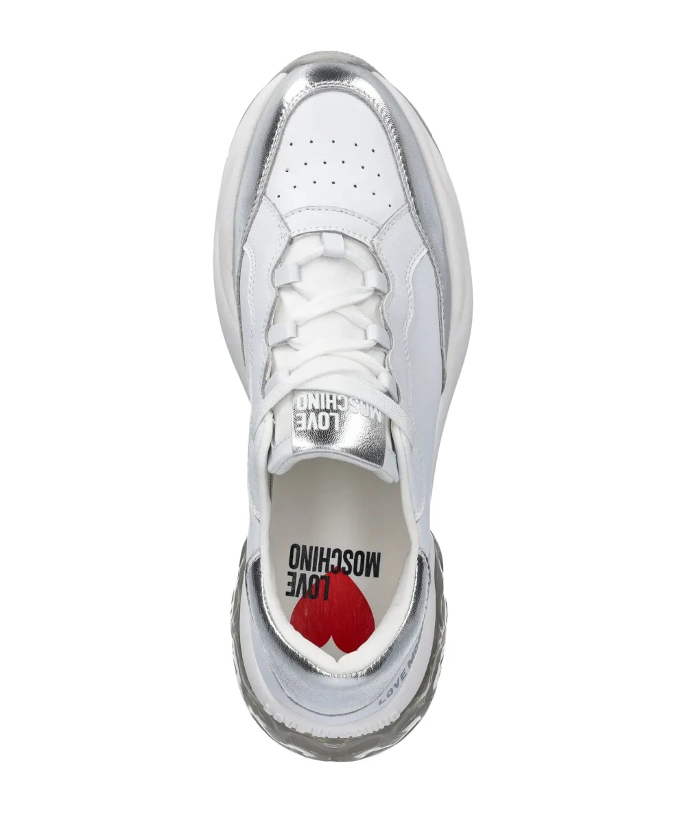 Love Moschino Γυναικεία Δερμάτινα Παπούτσια. 4