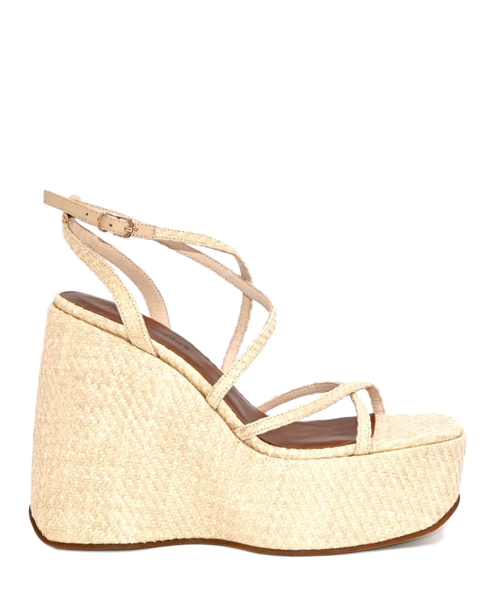 Jeffrey Campbell Γυναικείο Πλεκτό Πέδιλο Με Λουριά 1