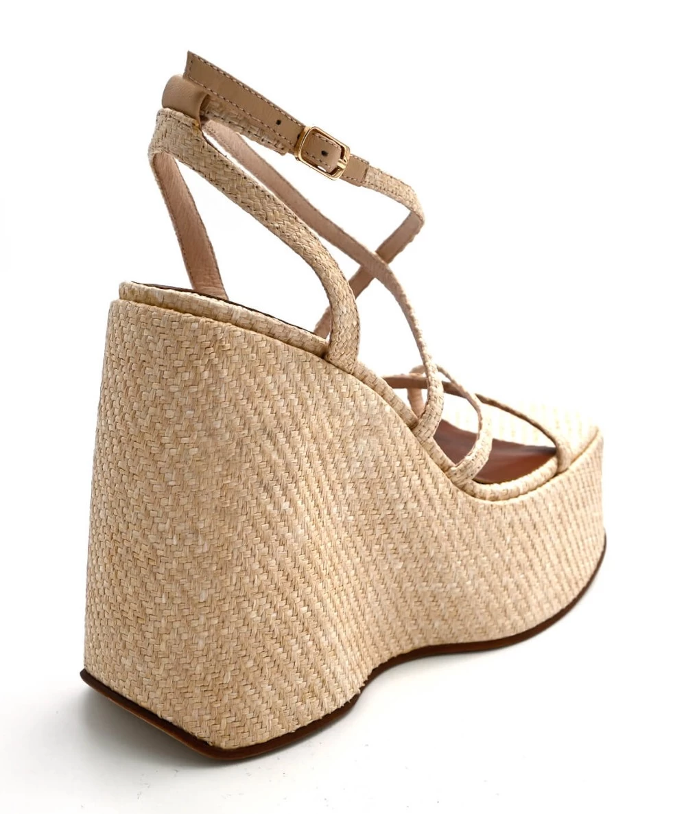 Jeffrey Campbell Γυναικείο Πλεκτό Πέδιλο Με Λουριά 3