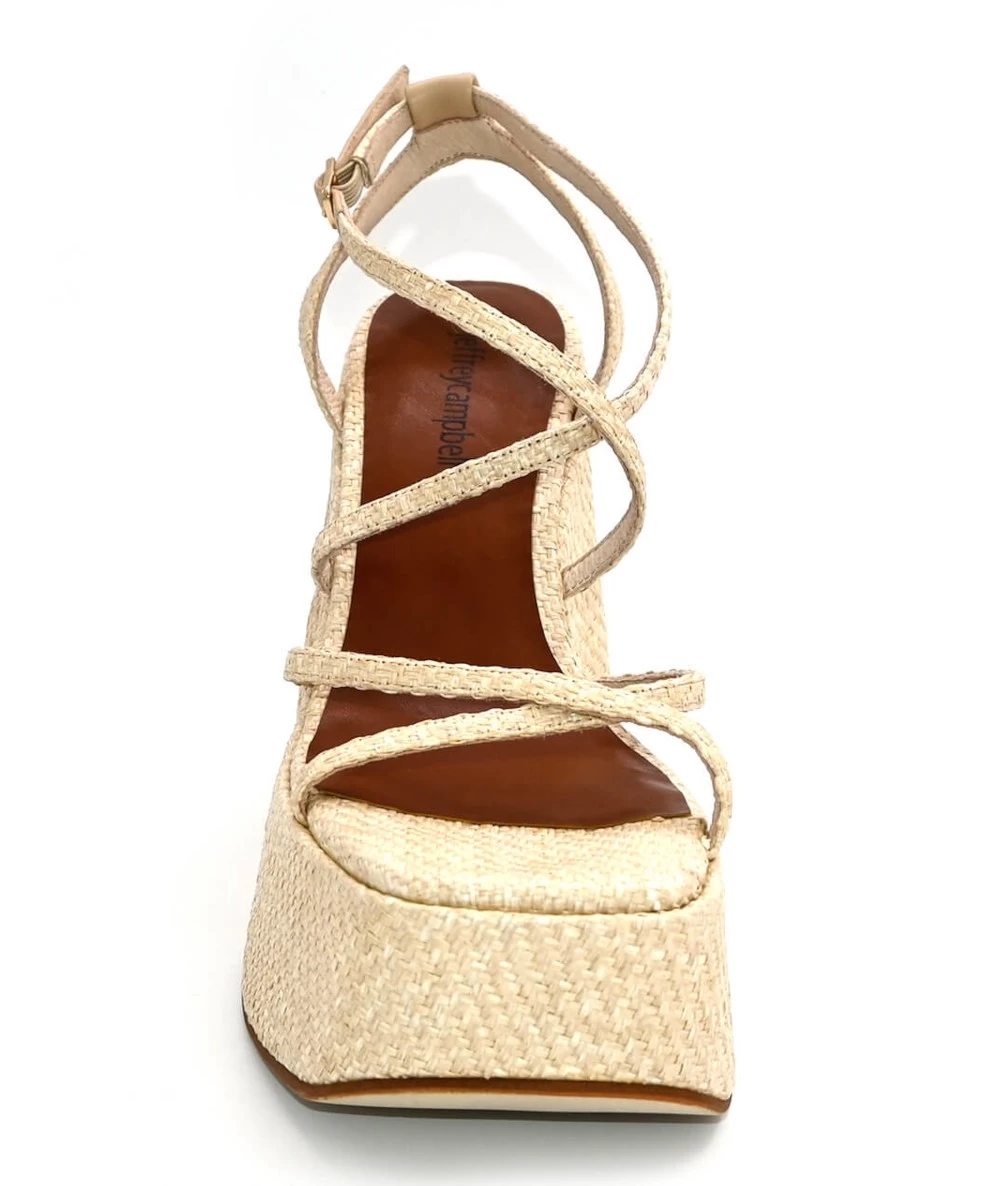 Jeffrey Campbell Γυναικείο Πλεκτό Πέδιλο Με Λουριά 4