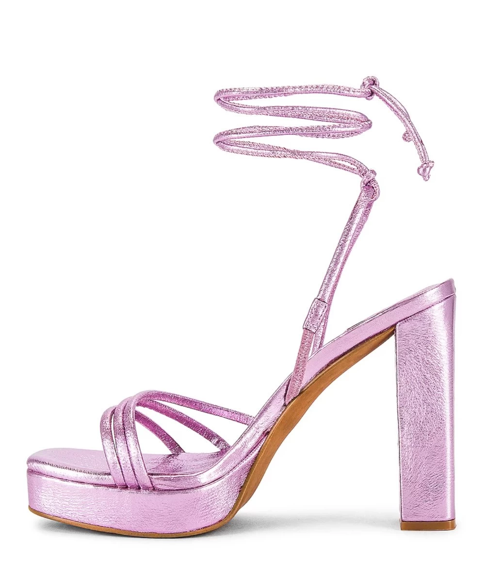 Jeffrey Campbell Γυναικεία Πέδιλα με Ψηλό Τακούνι 5
