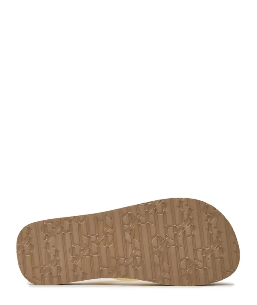 Calvin Klein Flatform Monologo Women's Beach Flip Flops. 4