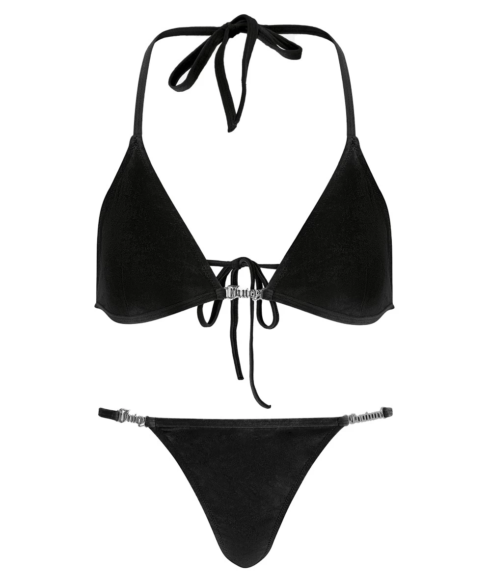 Juicy Couture Women's swimsuit Melodie Set Bikini Triangle Brazil. 2