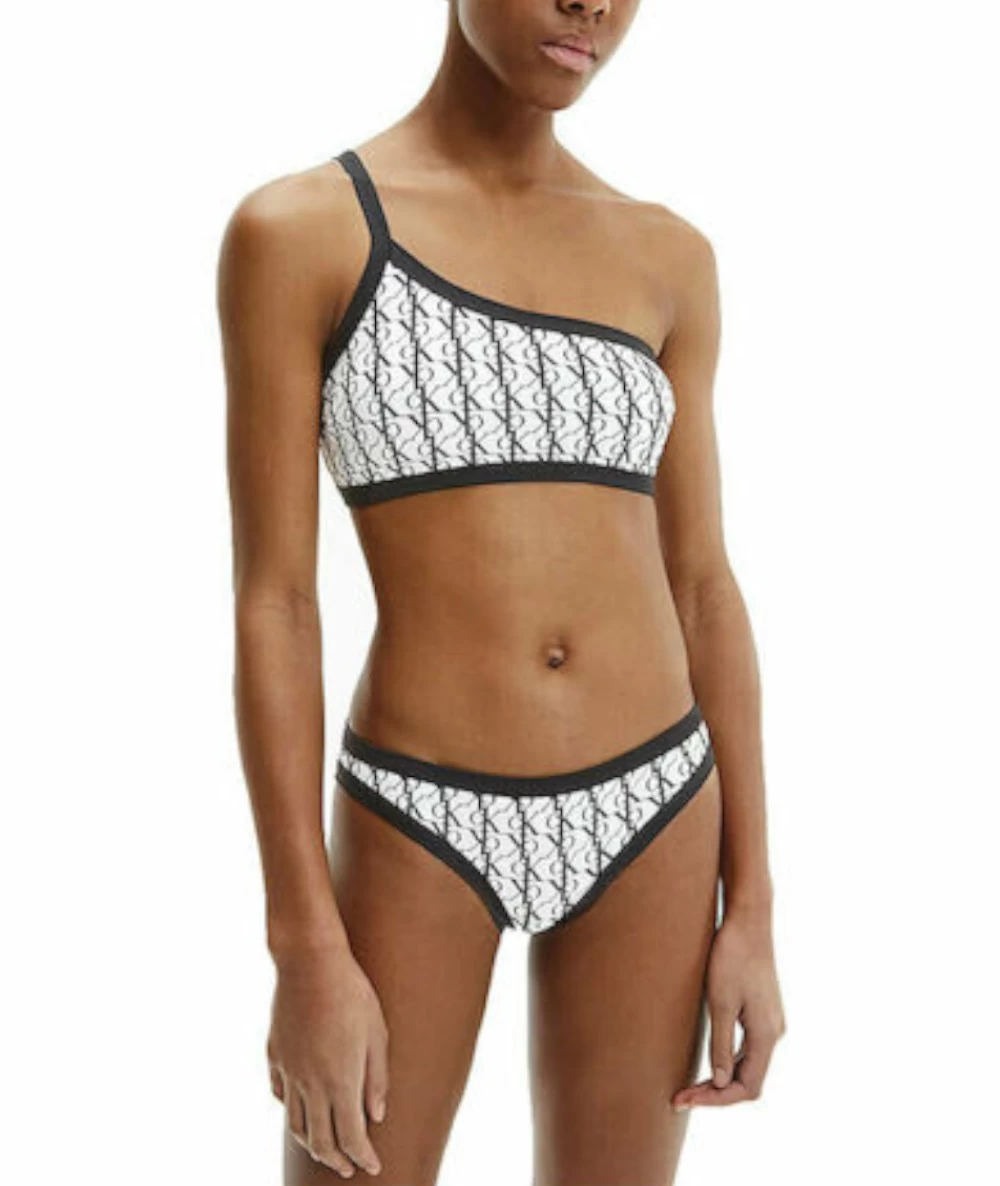Calvin Klein Women Swimwear Set with one shoulder. 1