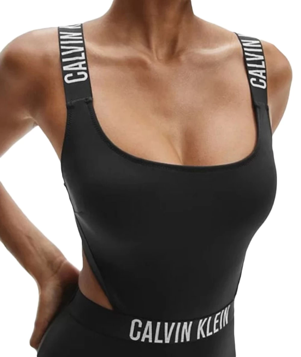 Calvin Klein Women's swimsuit with elastic straps. 3
