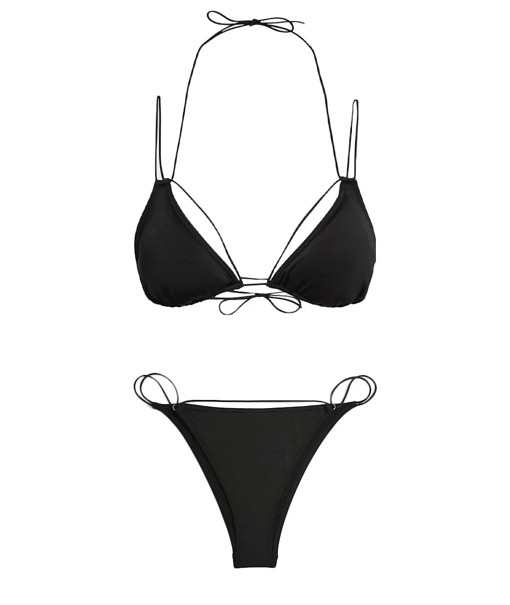 Calvin Klein  Triangle Bikini Top - Multi Ties 6