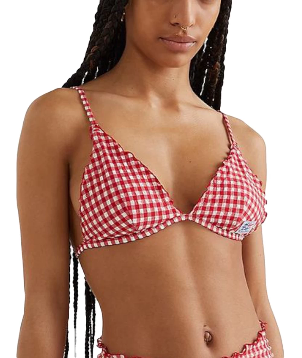 Tommy Hilfiger Swimsuit Bikini Triangle, High Leg Cheeky Bikini High Waist. 1