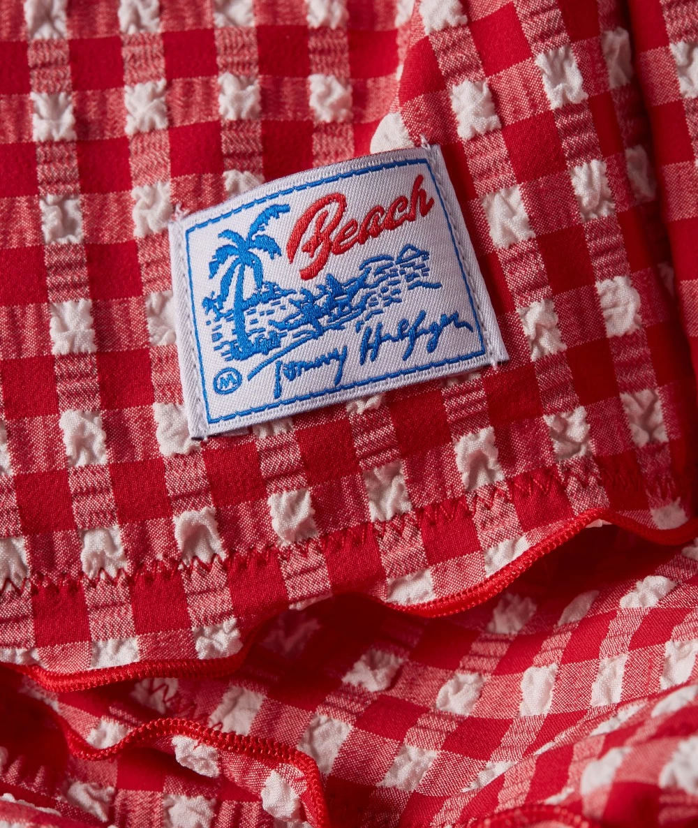 Tommy Hilfiger Swimsuit Bikini Triangle, High Leg Cheeky Bikini High Waist. 4