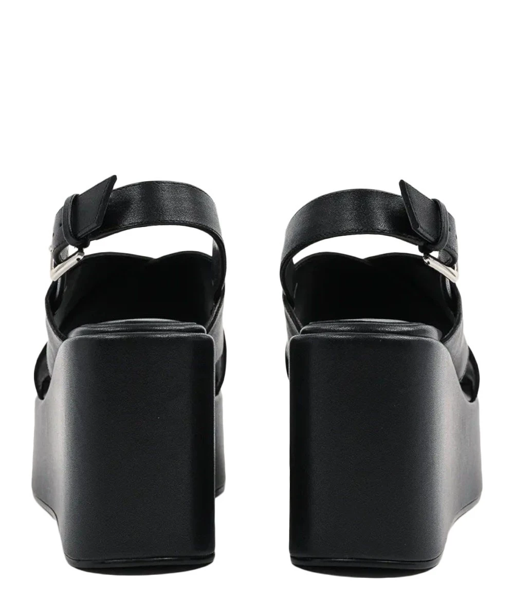 Karl Lagerfeld Γυναικεία Δερμάτινα Πέδιλα  4