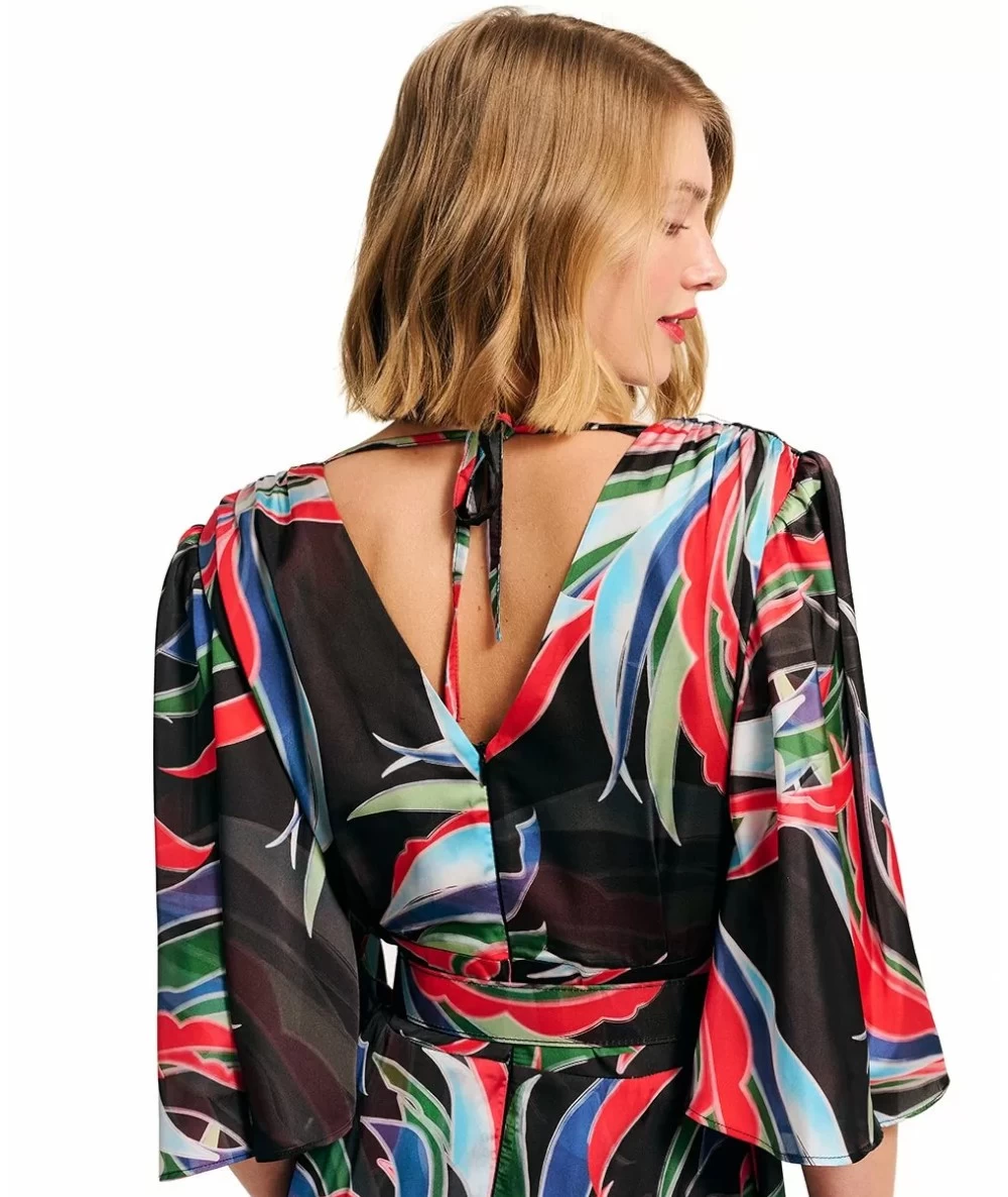 Forel Γυναικείο Εμπριμέ Φόρεμα  3