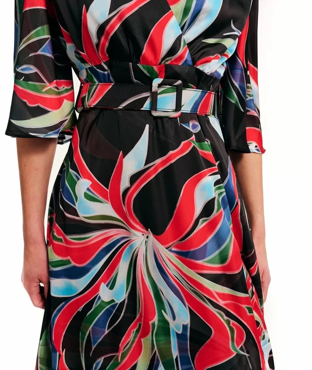 Forel Γυναικείο Εμπριμέ Φόρεμα  4