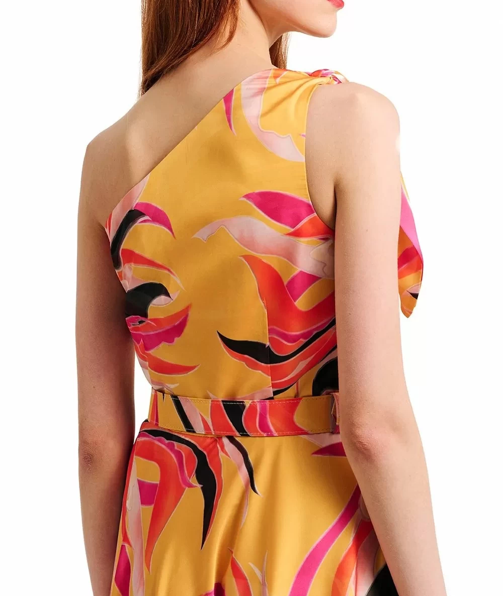 FOREL Γυναικείο Εμπριμέ Maxi Φόρεμα. 4