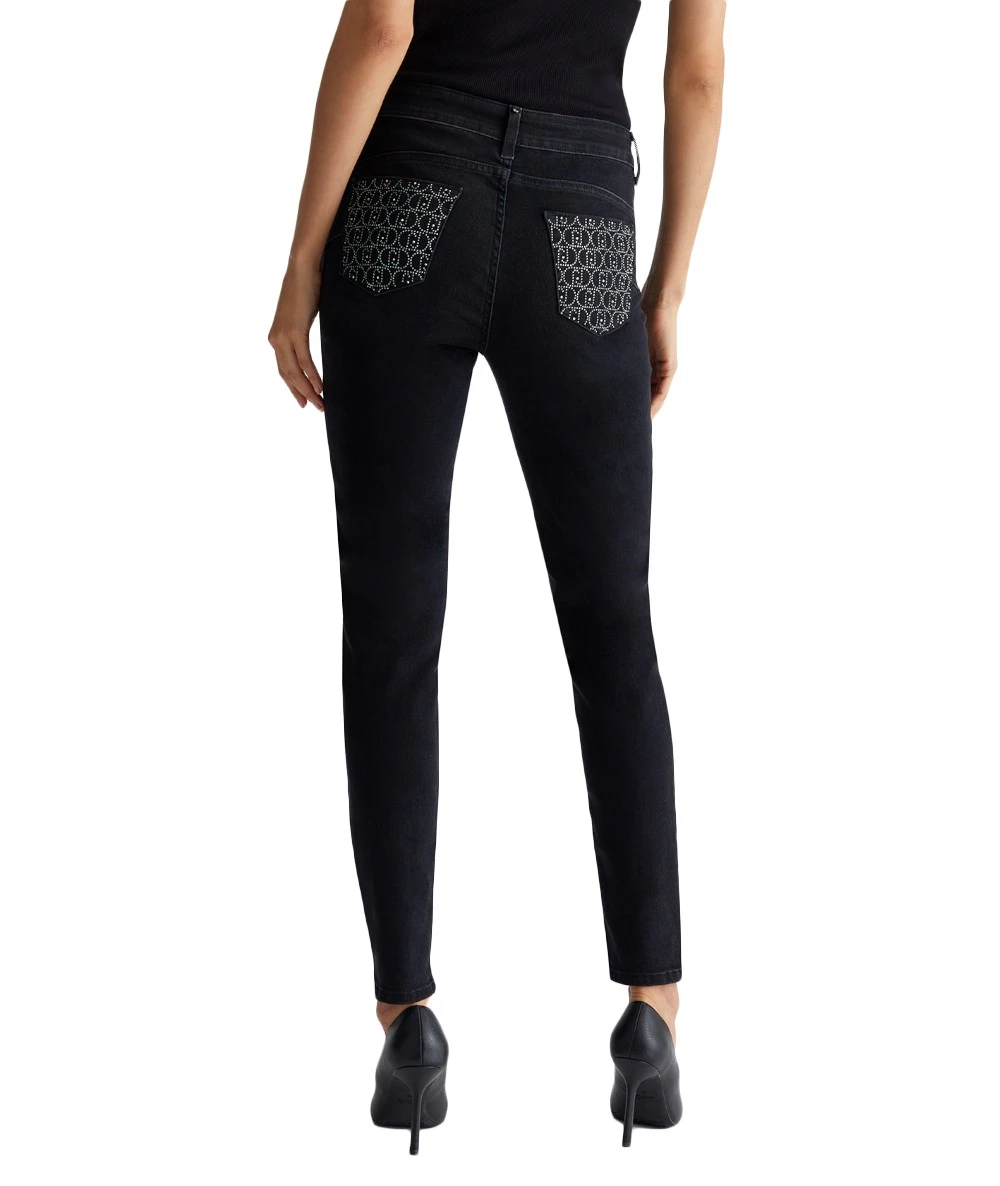 Liu Jo Γυναικείο Skinny Τζιν Παντελόνι. 3