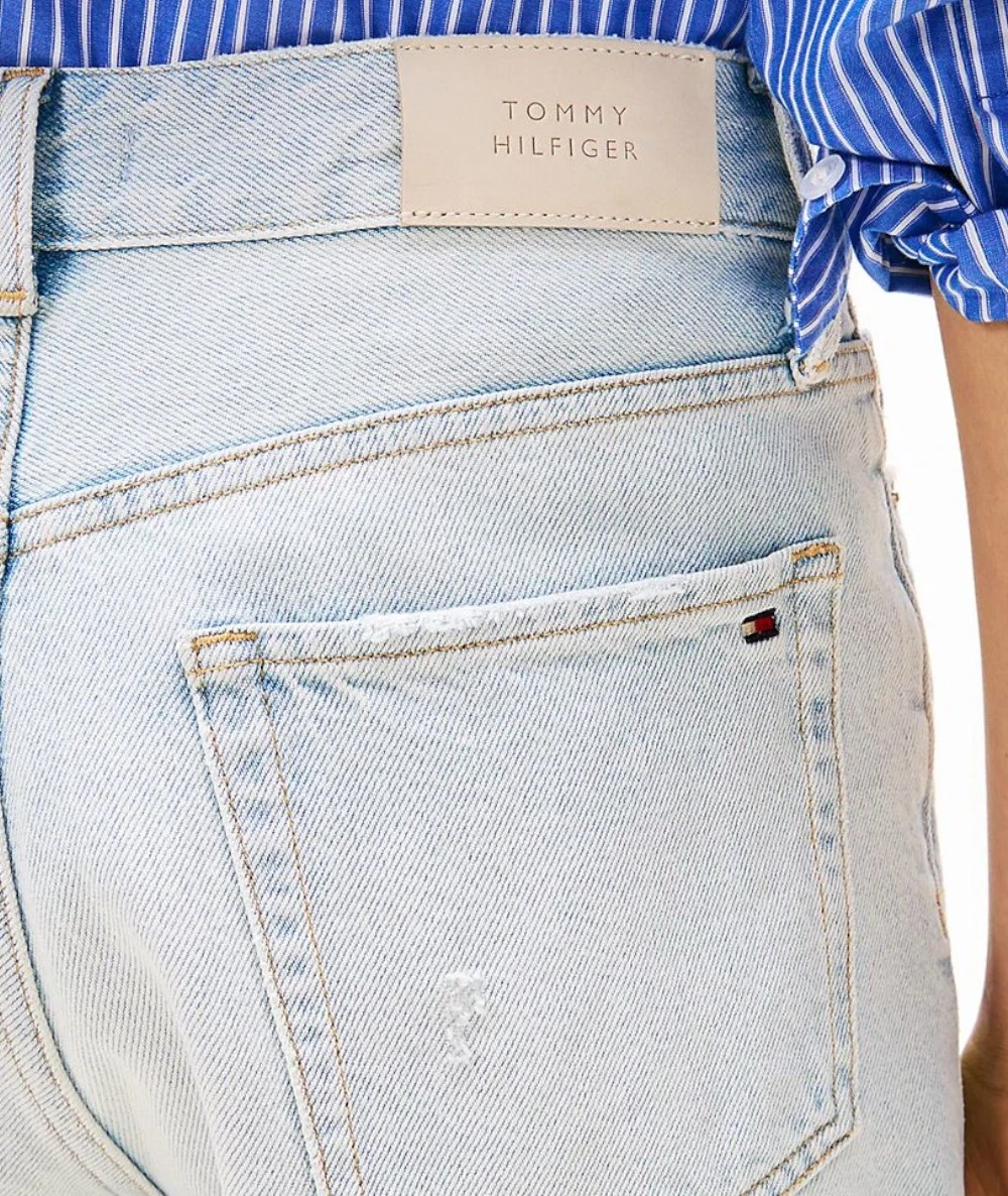 TOMMY HILFIGER Women's Comfortable Denim Shorts. 4